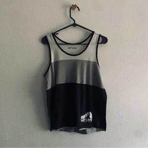 Surf Style striped tank top